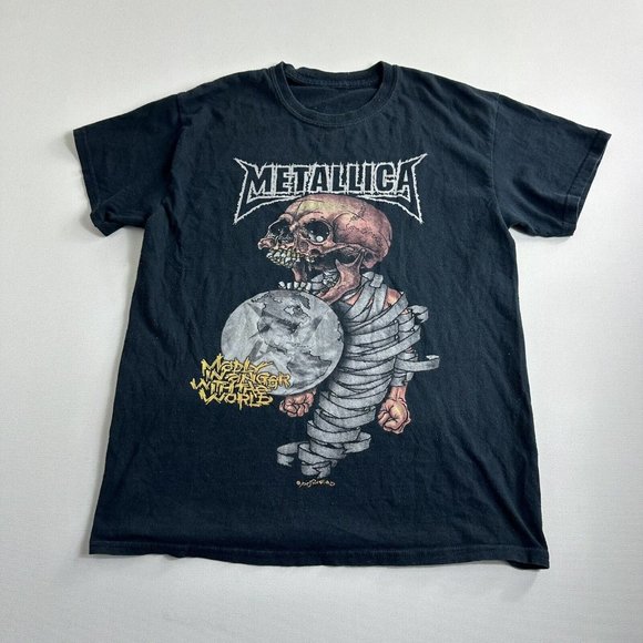 Metallica 2004 Madly In Anger With The World Tour Graphic T-Shirt Men’s‎ Size M - Picture 1 of 8